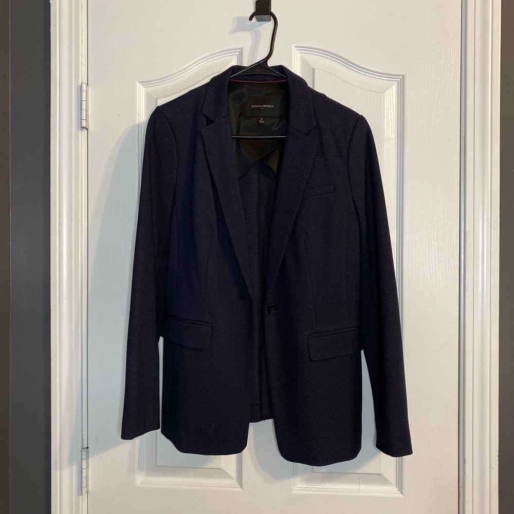 Banana Republic Factory Dark Navy Women's Blazer